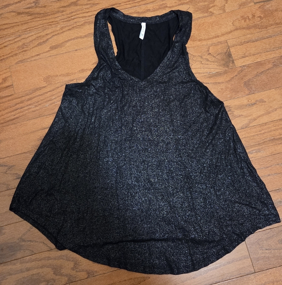 Z Supply Shimmering Black Tank Top
